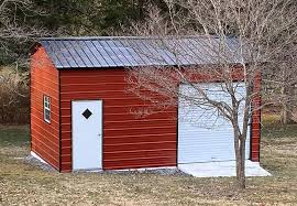 metal shed or wood storage shed kit