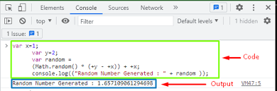 generate random numbers in javascript