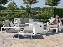 Fire Pit Sets With Seating For Six At
