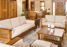amish falkland mission living room furniture set