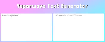 Vaporwave font can be seen in vaporwave art, . 3 Best Online Vaporwave Text Generator Websites Posts By George Smithers Bloglovin