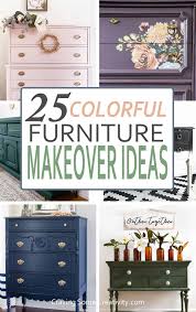 25 colorful painted furniture ideas