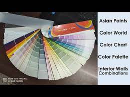 asian paints color chart palette