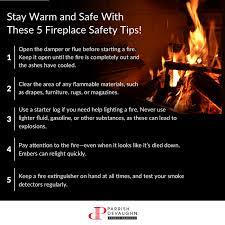 Fireplace Safely This Winter
