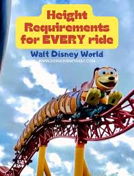 disney world height requirements for