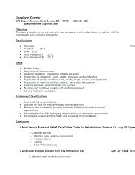 10 Culinary Resume Lycee St Louis