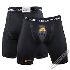 Shockdoctor Comp Shorts Bioflex Cup Black Product
