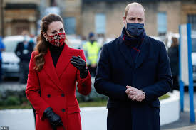 Kate Middleton Wears Red Alexander