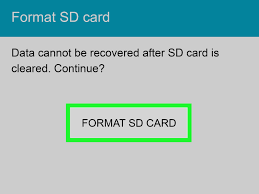4 ways to format an sd card on android