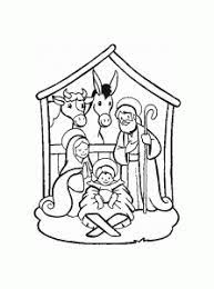 A crib is a small bed specifically for infants, generally up to 3 years old. Christmas Crib Free Printable Coloring Pages For Kids