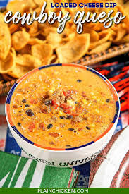 cowboy queso loaded cheese dip