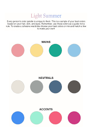 personal color palette