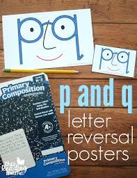 Trick to remember/ learn the english alphabet letters place value / position/rank in. Posters For P And Q Letter Reversals This Reading Mama