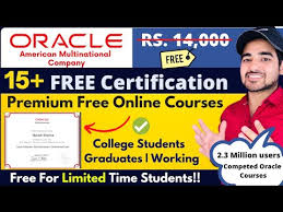 free oracle certification