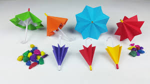 How To Make A Paper Umbrella That Open And Closes New Version