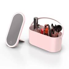 led portable makeup box esentiments