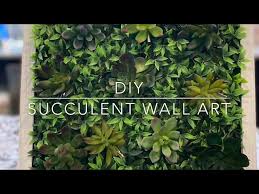 succulent wall art dollar tree diy