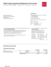 The way to take action! Bank Statement Wells Fargo Template Jan 2012 Bank Statement Wells Fargo Template Statement Template Bank Statement Credit Card Statement