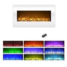 Fireplace Color Changing Wall Mount