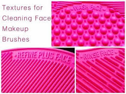 silicone makeup spa brush cleaning mat
