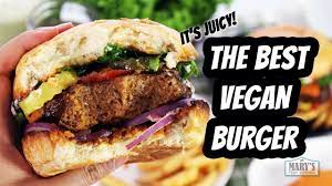the best vegan burger recipe by mary