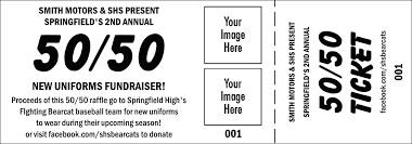 50 50 Raffle Sign Template Magdalene Project Org