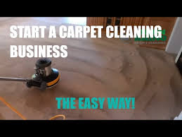 start a carpet cleaning business with
