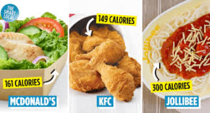 lowest calorie fast food menu items