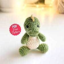 amigurumi baby dinosaur free crochet