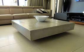 Concrete Grey Coffee Table C U B E