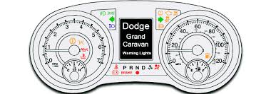 dodge grand caravan dashboard warning