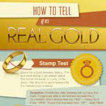 If the trail the rings leave is golden, what you have is a real gold ring. How To Test Gold 5 Diy Ways To Spot Fake Gold