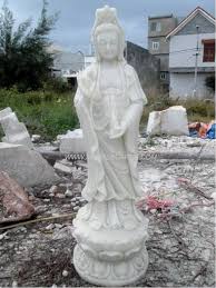 Kuanyin Statue Marble Kwanyin Statue
