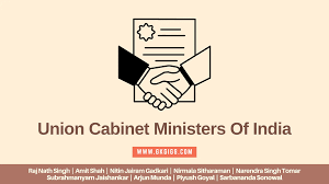 union cabinet ministers of india with