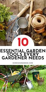 10 Essential Tools That Every Gardener
