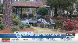vandalism reported at guido gardens in