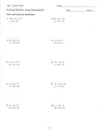 Systems Of Equations Elimination Method