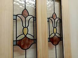 1930s Style Stained Glass Internal Door