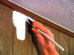 painting over wood paneling video