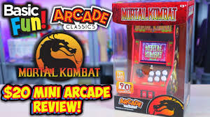 20 mini mortal kombat arcade machine