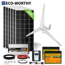 eco worthy 1000w 600w wind turbine