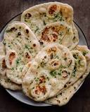 What is vegan naan made of?