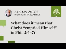 christ emptied himself in phil 2