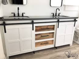 Bathroom corner storage shelf cabinet toilet vanity cabinet bath sink /. Diy Bathroom Vanity Shanty 2 Chic