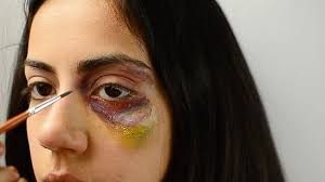 how to make a black eye with makeup