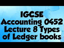lesson 8 igcse accounting all types