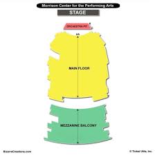 Morrison Center Seating Chart Seating Charts Tickets