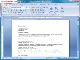 microsoft office word 2007 home tab