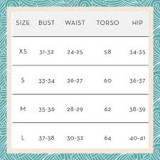 Mara Hoffman Swim Size Chart Reference Only