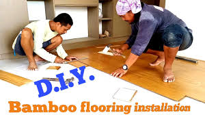 how to install bamboo flooring